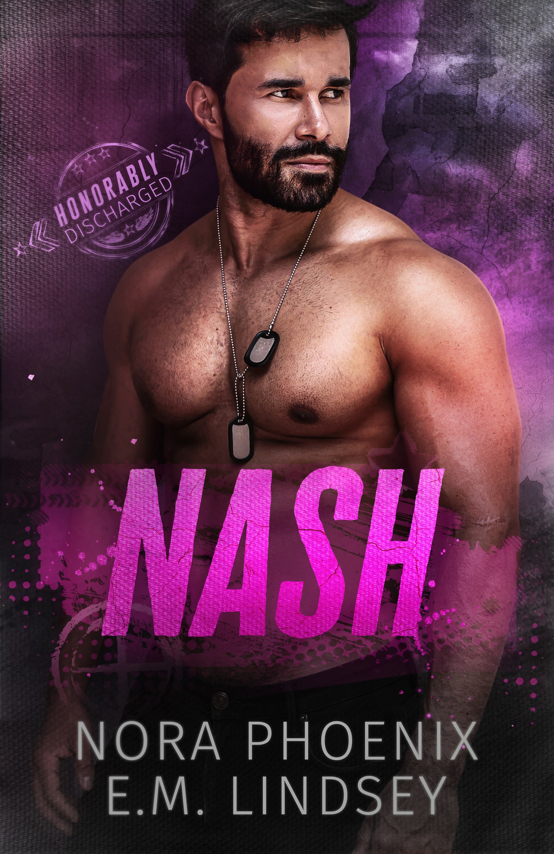 Book cover for Nash by Nora Phoenix and E.M. Lindsey