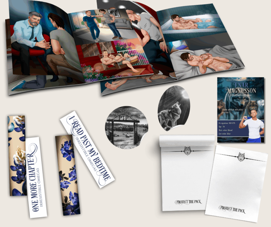 Special Edition Irresistible Omegas Swag Pack 1+2