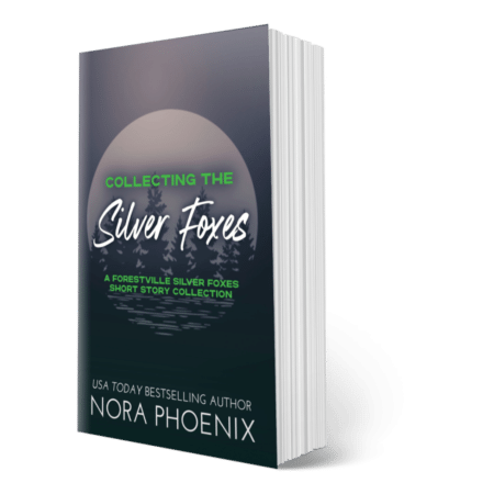paperback book 3d rendering of Collecting the Silver Foxes by Nora Phoenix