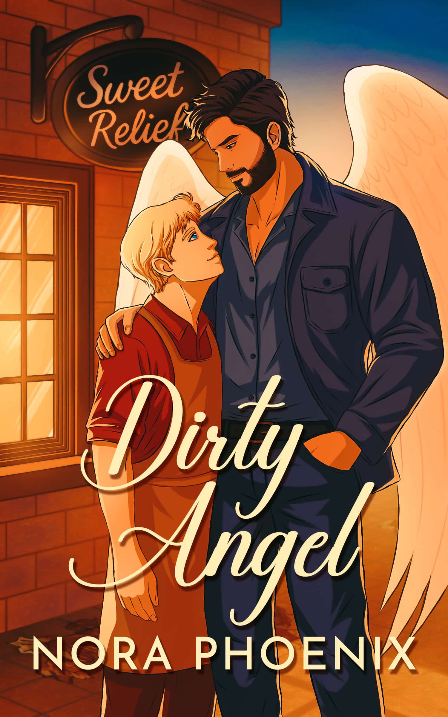 Dirty Angel (edit 2) Book cover-Dirty Angel by Nora Phoenix