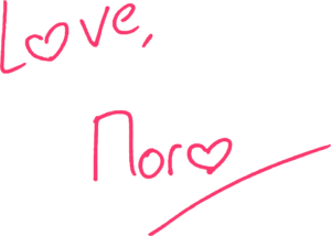 signature scan, love Nora 