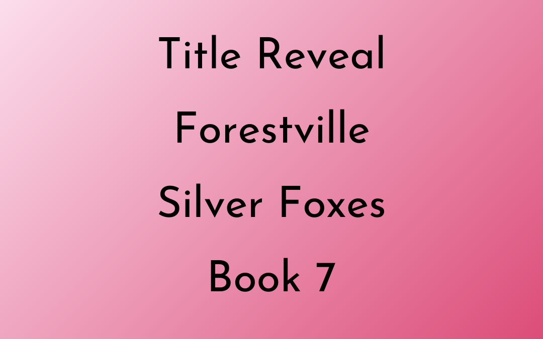 Title Reveal Next Forestville Book